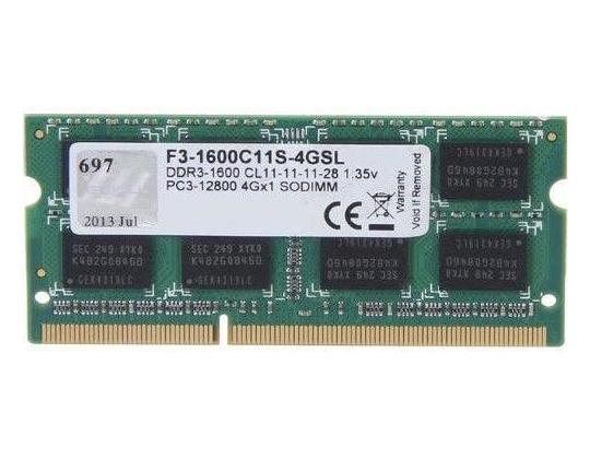 HUOM. MUISTI 4GB PC12800 DDR3/SO F3-1600C11S-4GSL G.SKILL