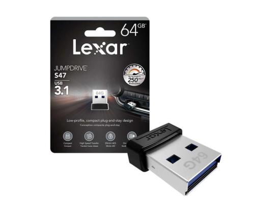 MUISTIASEMA FLASH USB3.1 64GB/S47 LJDS47-64GABBK LEXAR