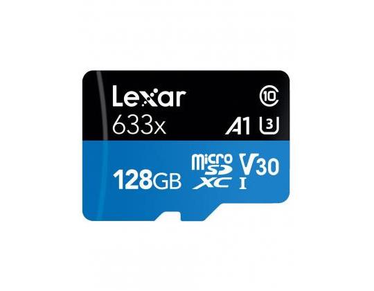 MUISTI MICRO SDXC 128GB UHS-I/W/SOVITIN LSDMI128BB633A LEXAR