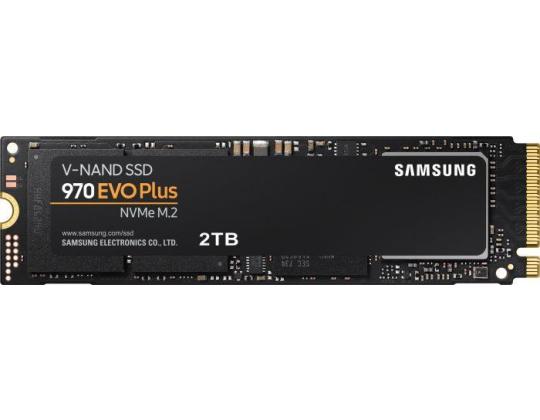 SSD SAMSUNG 970 Evo Plus 2TB M.2 PCIE NVMe MLC Kirjoitusnopeus 3300 Mt/s Lukunopeus 3500 Mt...