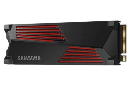 SSD SAMSUNG 990 PRO jäähdytyslevyllä 1 Tt M.2 PCIE NVMe MLC Kirjoitusnopeus 6900 Mt/s Lukunopeus...