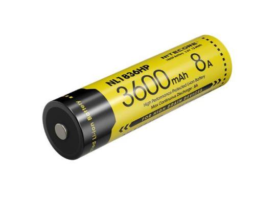 Patareid, laetav LI-ION 3,6 V NL1836HP (3600 MAH) NITECORE