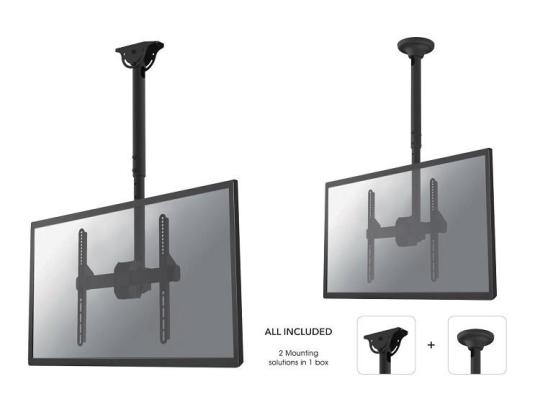 TV-SETTIKATTOKIINNIKE/32-60" NM-C440MUSTA NEOKINNITTIMET