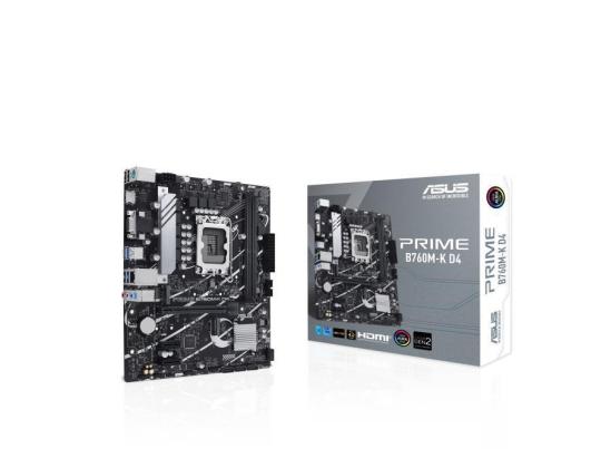 Emolevy ASUS Intel B760 Express LGA1700 Micro-ATX Muisti DDR4 Muistipaikat 2 2xPCI-Express 4.0...
