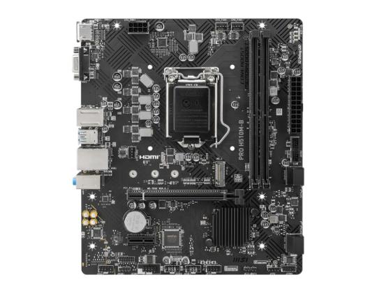 Emolevy MSI Intel H470 Express LGA1200 Micro-ATX Muisti DDR4 Muistipaikat 2 1xPCI-Express 1x...