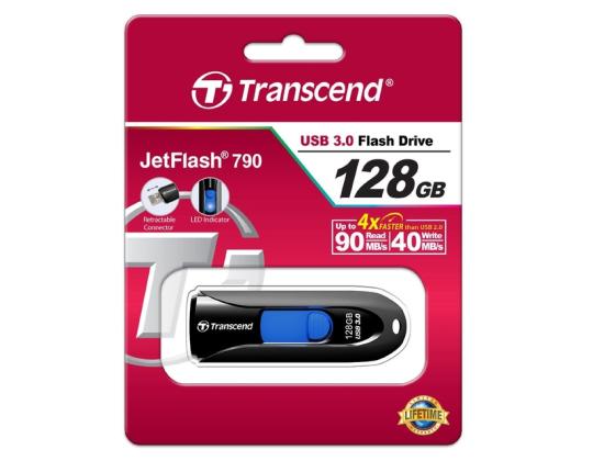 MUISTIASEMA FLASH USB3 128GB/790 TS128GJF790K TRANSCEND