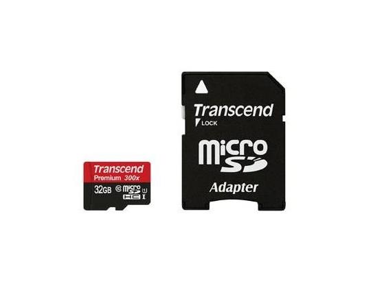 MUISTI MICRO SDHC 32 Gt W/ADAPT/CLASS10 TS32GUSDU1 TRANSCEND