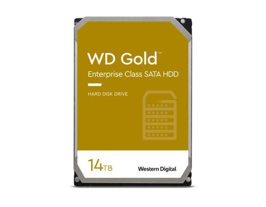 HDD WESTERN DIGITAL Gold 14TB SATA 3.0 512 Mt 7200 rpm 3,5" WD142KRYZ