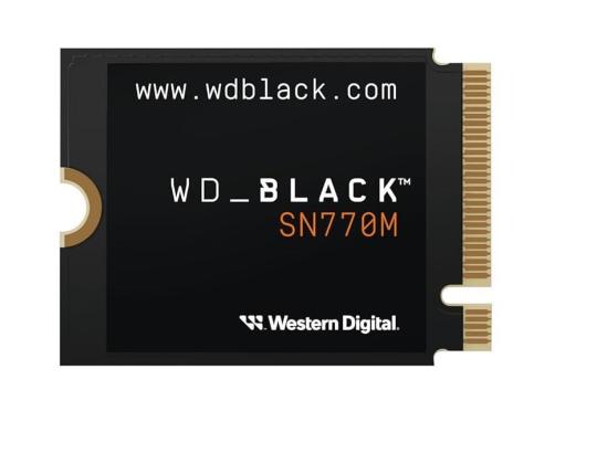 SSD WESTERN DIGITAL Musta SN770M 1TB M.2 PCIe Gen4 NVMe Kirjoitusnopeus 4900 Mt/s Lukunopeus...