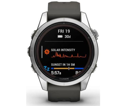ÄLYKELLO FENIX 7S PRO SOLAR/SS/GRAPH 010-02776-01 GARMIN