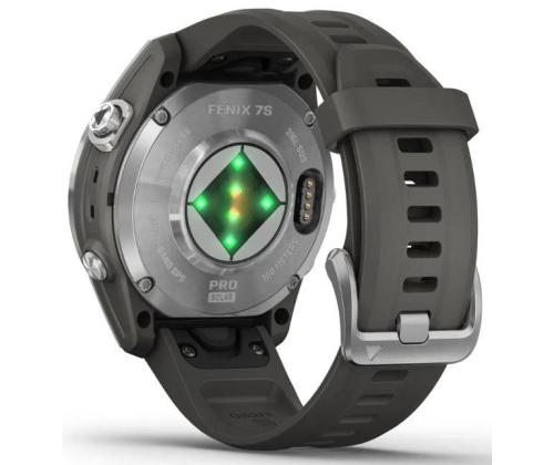 ÄLYKELLO FENIX 7S PRO SOLAR/SS/GRAPH 010-02776-01 GARMIN