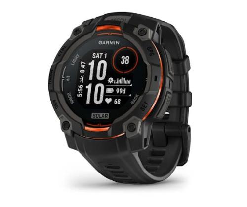 ÄLYKELLO INSTINCT 3 SOLAR/MUSTA/BLK 010-02934-00 GARMIN