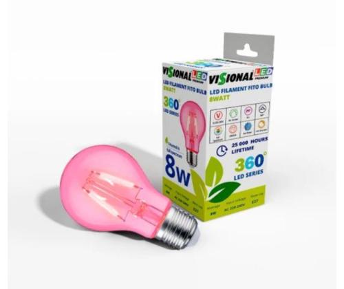 Hehkulamppu VISIONAL Tehonkulutus 8 wattia Sädekulma 360 astetta 04-219