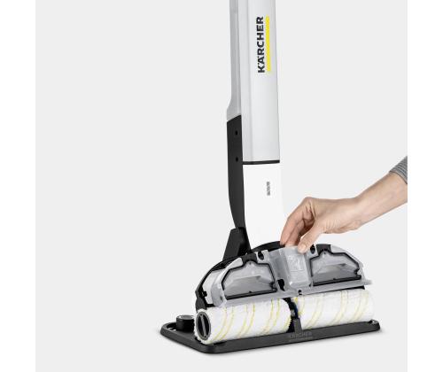 Pölynimuri KARCHER Sähkökäyttöinen pyyhintämoppi EWM 2 Johdoton Valkoinen Paino 2,4 kg 1.056-310.0