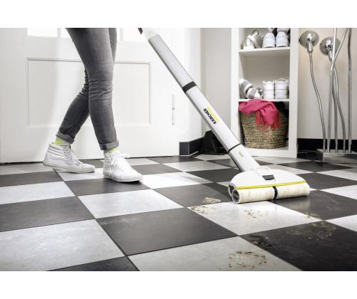 Pölynimuri KARCHER Sähkökäyttöinen pyyhintämoppi EWM 2 Johdoton Valkoinen Paino 2,4 kg 1.056-310.0