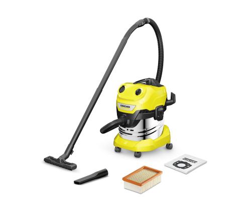 Pölynimuri KARCHER Märkä- ja kuivapölynimuri WD 4 S V-20/5/22 1000 wattia Imuteho 240w...