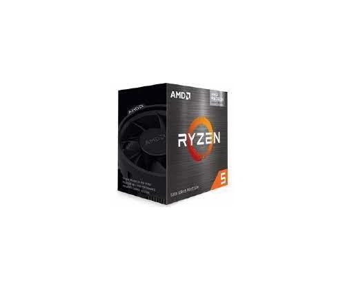 Suoritin AMD Ryzen 5 5600G Cezanne 3900 MHz Ytimet 6 16MB Socket SAM4 65 wattia GPU Radeon BOX 100...