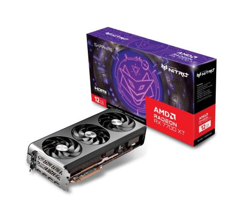 Näytönohjain SAPPHIRE AMD Radeon RX 7700 XT 12 GB GDDR6 192 bit PCIE 4.0 16x 2xHDMI...