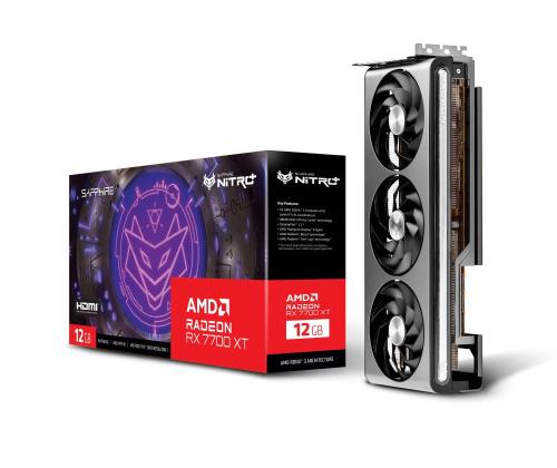 Näytönohjain SAPPHIRE AMD Radeon RX 7700 XT 12 GB GDDR6 192 bit PCIE 4.0 16x 2xHDMI...