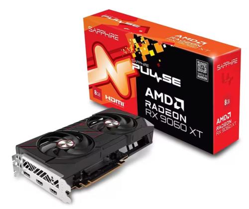 VGA PCIE16 RX9060XT 8GB GDDR6/PULSE 11350-04-20G SAFIIRI