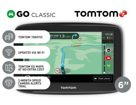 Automaattinen GPS SYS 6" GO CLASSIC 1BA6.002.20 TOMTOM