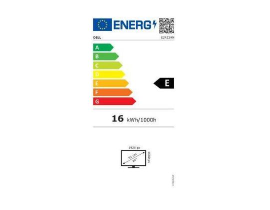 LCD-näyttö DELL E2423HN 23,8" Panel VA 1920x1080 16:9 60Hz 5 ms Tilt 210-BEJO