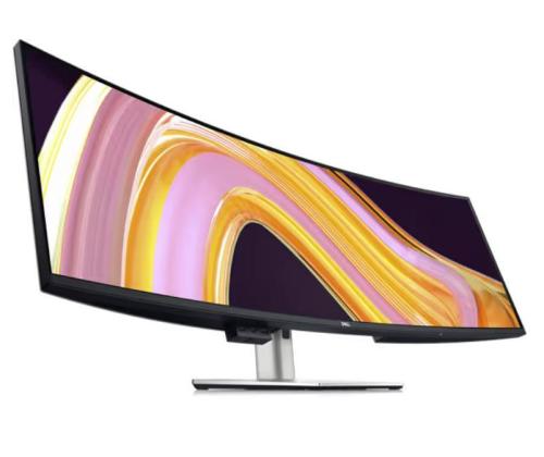 LCD-näyttö DELL U4924DW 49" kaareva paneeli IPS 5120x1440 32:9 60Hz Matte 8 ms Kaiuttimet Kääntyvät...