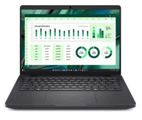 Kannettava tietokone DELL Pro Max 14 MC14250 CPU Core Ultra u7-255H 14" RAM 32GB DDR5 7500 MHz SSD 512GB...