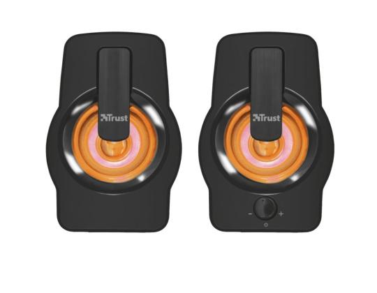 Kaiutin TRUST Gemi RGB PMPO 12 Watts 1xAudio-In Black 22948