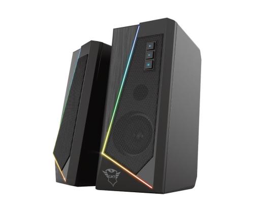 Kaiutin TRUST GXT 609 Zoxa RGB valaistu kaiutinsarja 1xUSB 2.0 Musta 24070