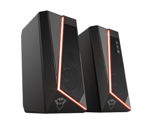 Kaiutin TRUST GXT 609 Zoxa RGB valaistu kaiutinsarja 1xUSB 2.0 Musta 24070