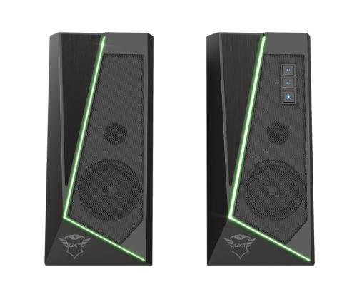 Kaiutin TRUST GXT 609 Zoxa RGB valaistu kaiutinsarja 1xUSB 2.0 Musta 24070