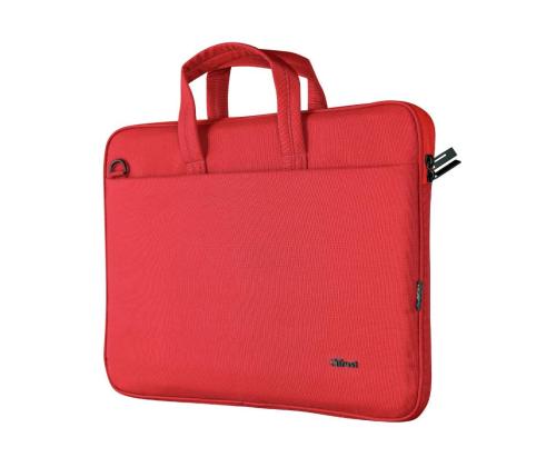Muistikirjan laukku/holkki ECO 16"/PUNAINEN 24449 TRUST