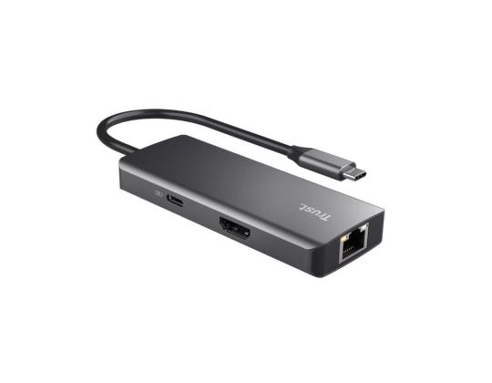 USB-C-sovitin DALYX 6-IN-1 24968 TRUST