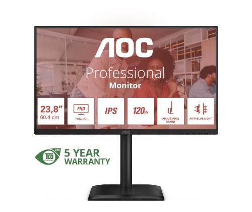 MONITORI LCD 24" IPS/24E4U AOC
