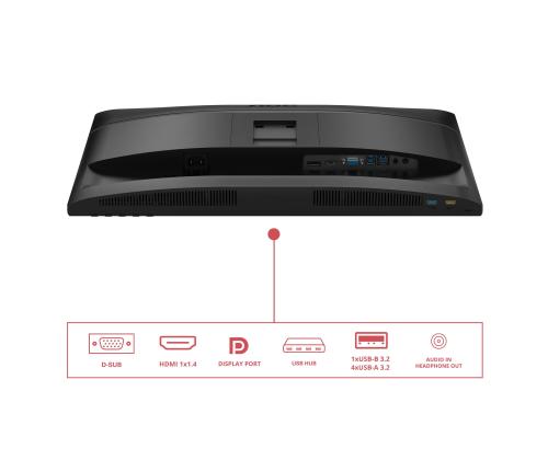 MONITORI LCD 24" IPS/24E4U AOC