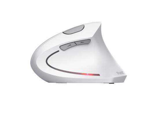 Hiiri USB OPTICAL WRL VERTO/ERGONOMIC WHITE 25132 TRUST
