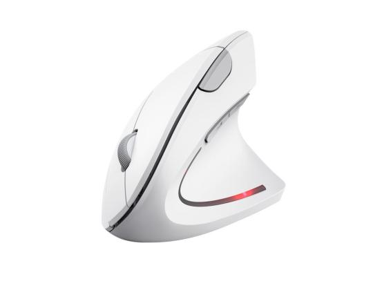 Hiiri USB OPTICAL WRL VERTO/ERGONOMIC WHITE 25132 TRUST
