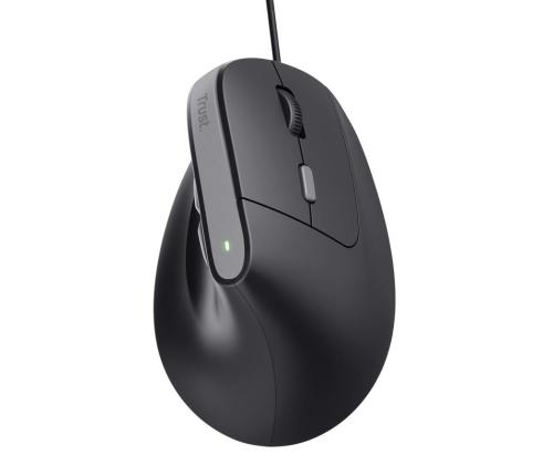 HIIRI USB OPTINEN BAYO II/ERGONOMINEN MUSTA 25144 TRUSTI