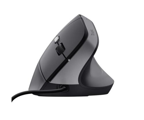 HIIRI USB OPTINEN BAYO II/ERGONOMINEN MUSTA 25144 TRUSTI