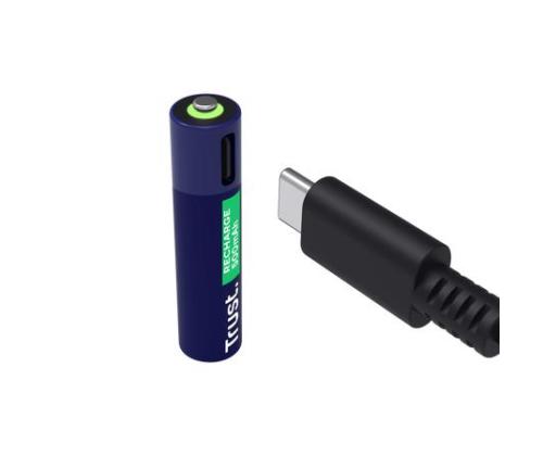 AKKU RECH. LI-ION AAA/500MAH USB-C 4PACK 25671 LUOTTAMUS