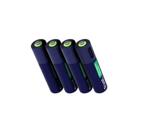 AKKU RECH. LI-ION AAA/500MAH USB-C 4PACK 25671 LUOTTAMUS