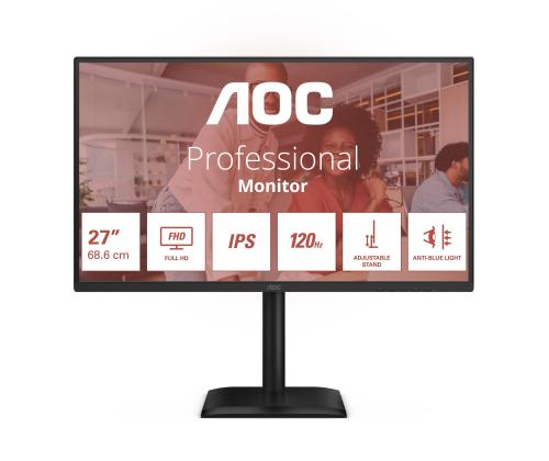 MONITORI LCD 27" IPS/27E4U AOC