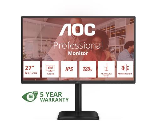 MONITORI LCD 27" IPS/27E4U AOC