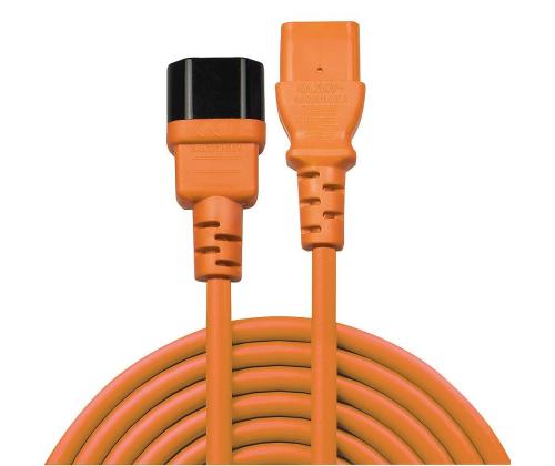 KAAPELI TEHO IEC JATKO 0.5M/ORANSSI 30473 LINDY LINDY