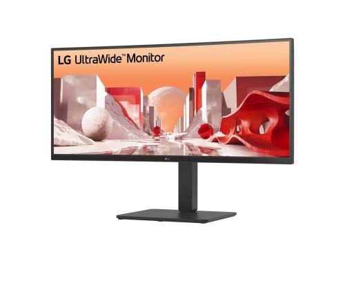 LCD-monitori LG 34 " 3440 x 1440 pikseliä Wide Quad HD Native kuvasuhde 21:9 LCD Curved 34BA75QE-B