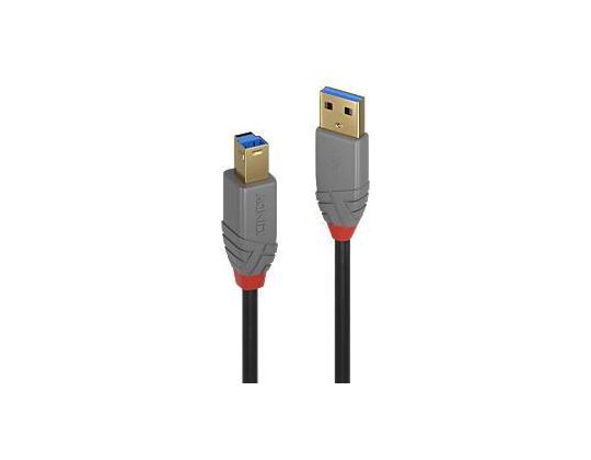 KAAPELI USB3.2 AB 1M/ANTHRA 36741 LINDY