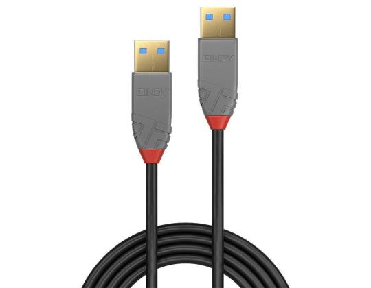 KAAPELI USB3.2 TYYPPI A 0,5M/ANTHRA 36750 LINDY