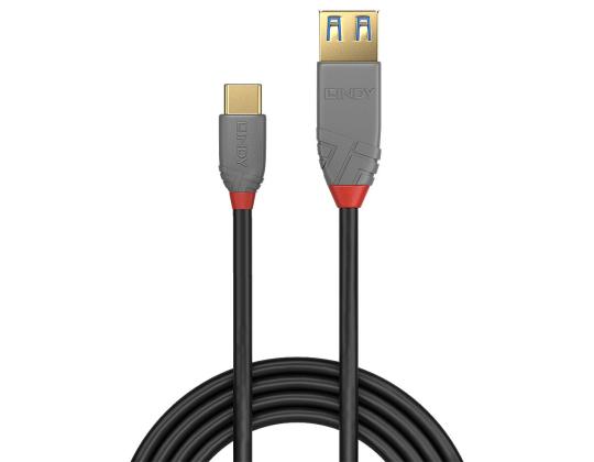 KAAPELI USB3.2 CA 0.15M/ANTHRA 36895 LINDY