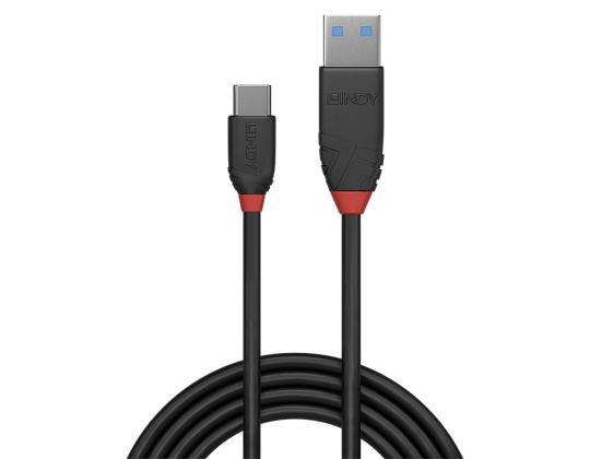 KAAPELI USB3.2 AC 0,5M/MUSTA 36915 LINDY